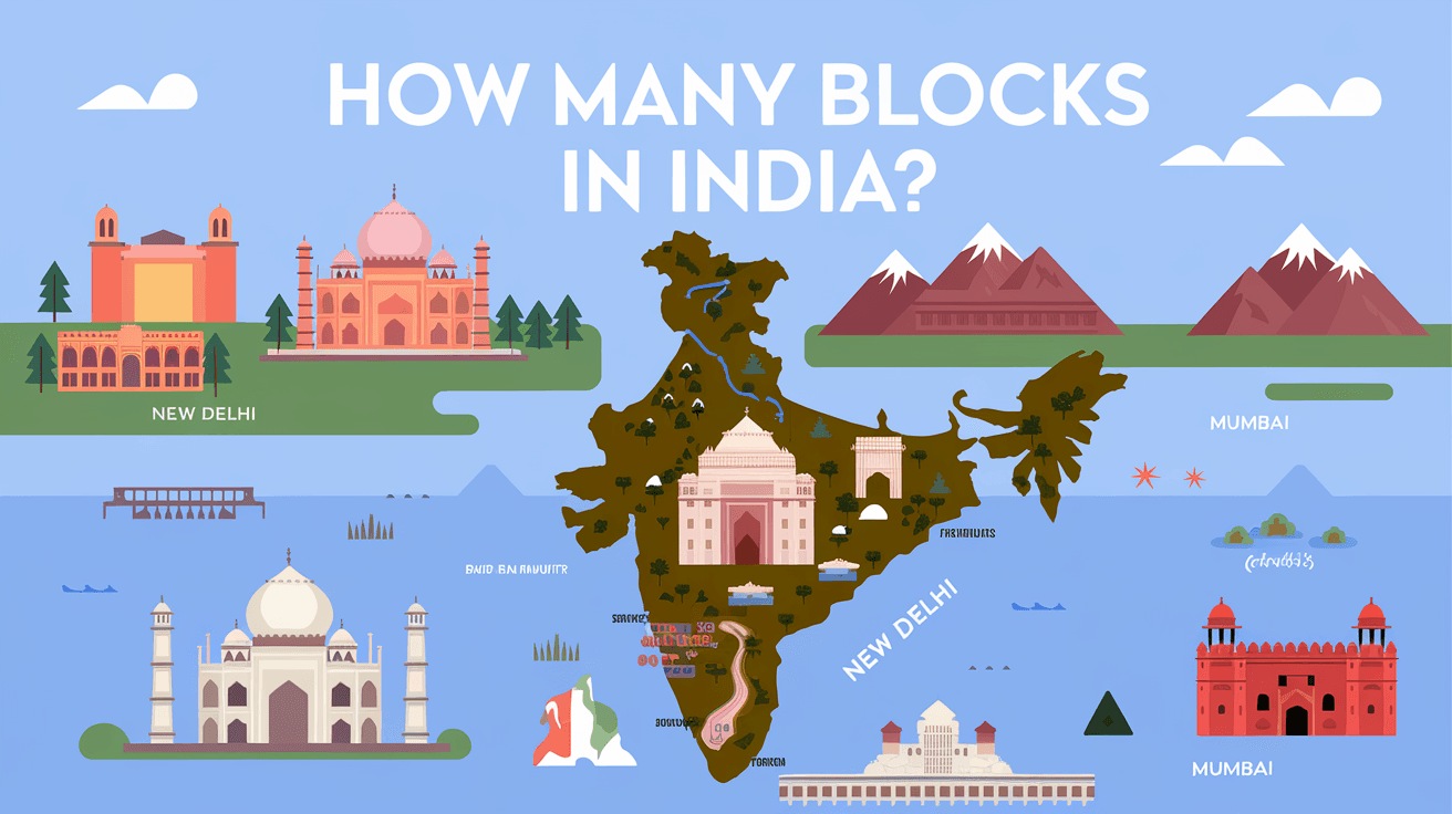 How Many Blocks in India