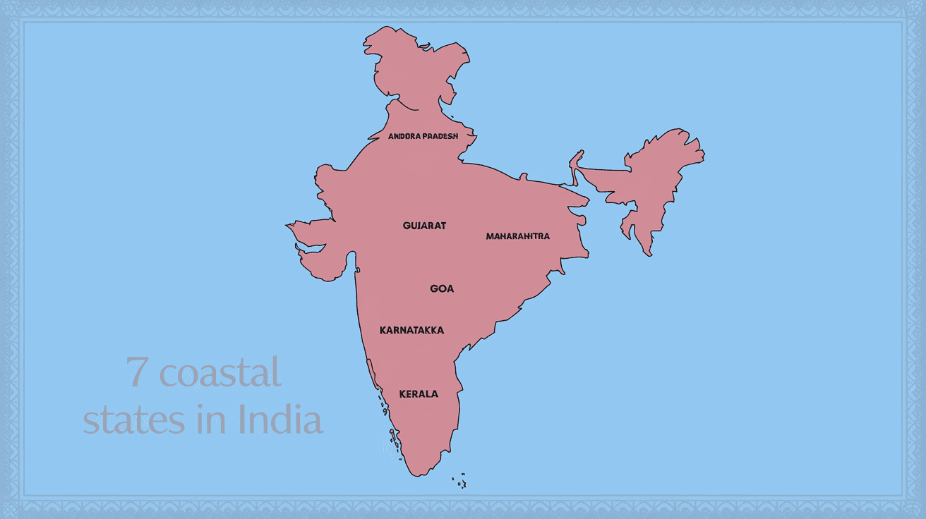 How Many Coastal States Are There in India