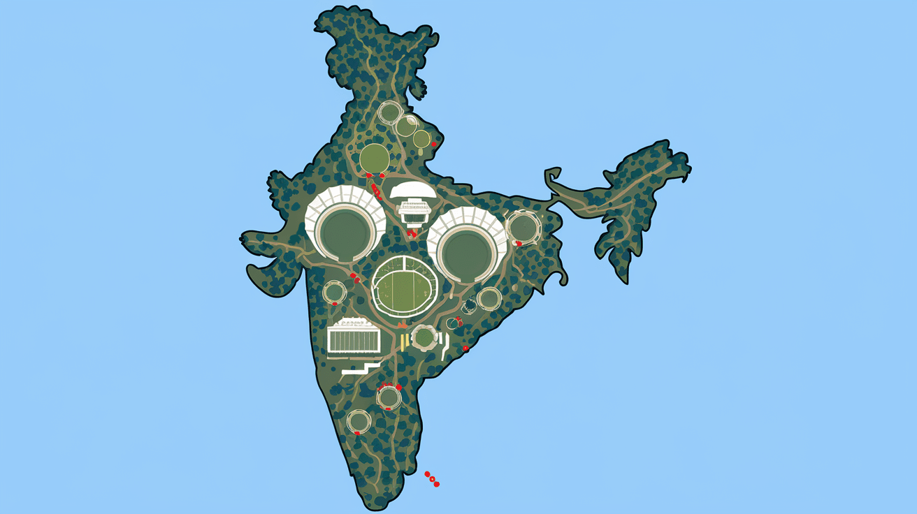 How Many Cricket Stadiums Are There in India