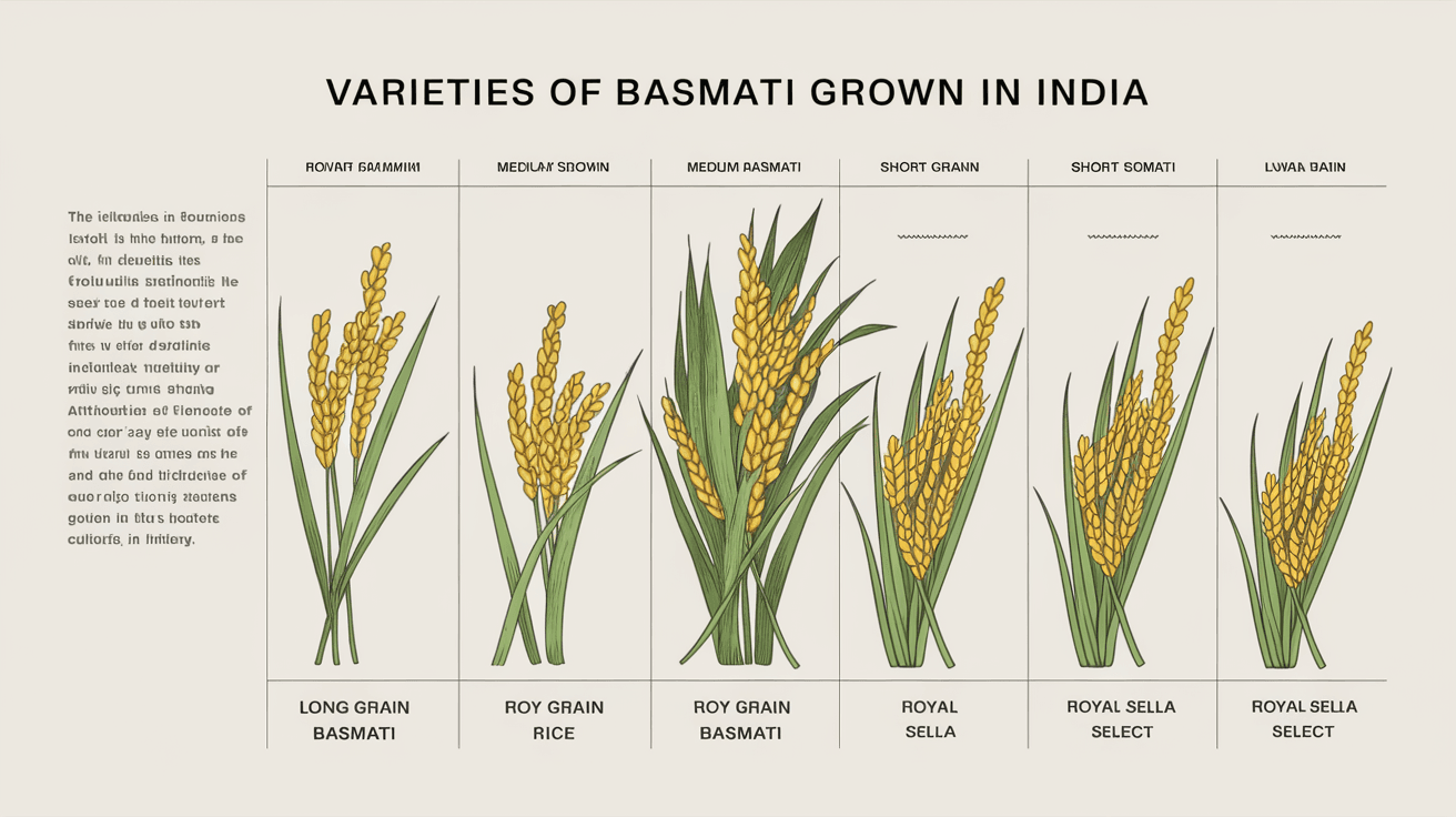 How Many Varieties of Basmati Are Grown in India