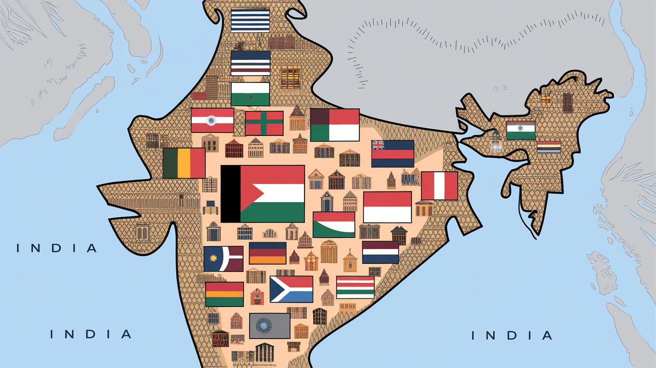 How Many Embassies Are There in India
