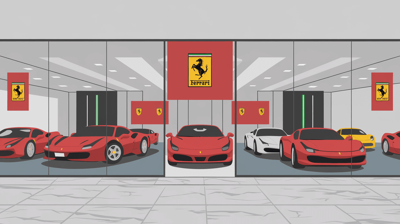 How Many Ferrari Showrooms Are There in India?