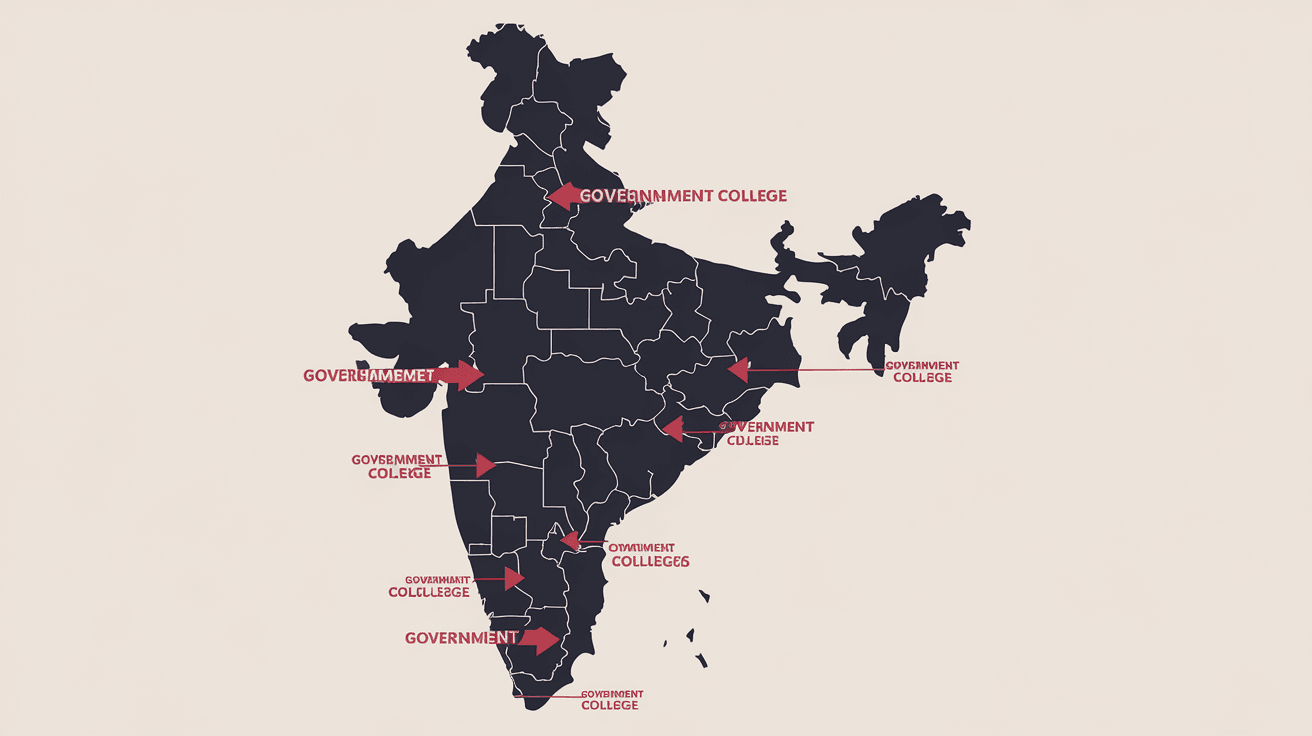How Many Government Colleges Are There in India?