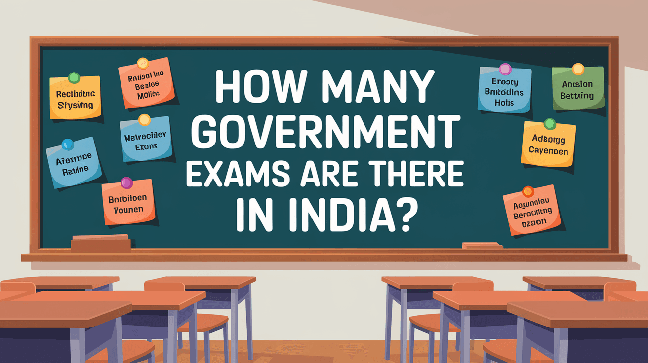 How Many Government Exams Are There in India