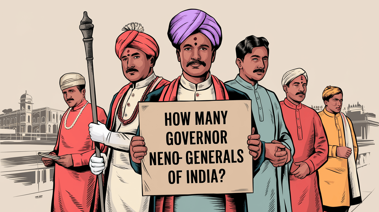 How Many Governor Generals of India