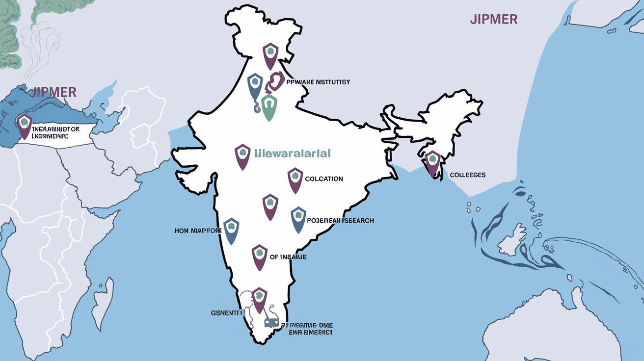 How Many JIPMER Colleges in India