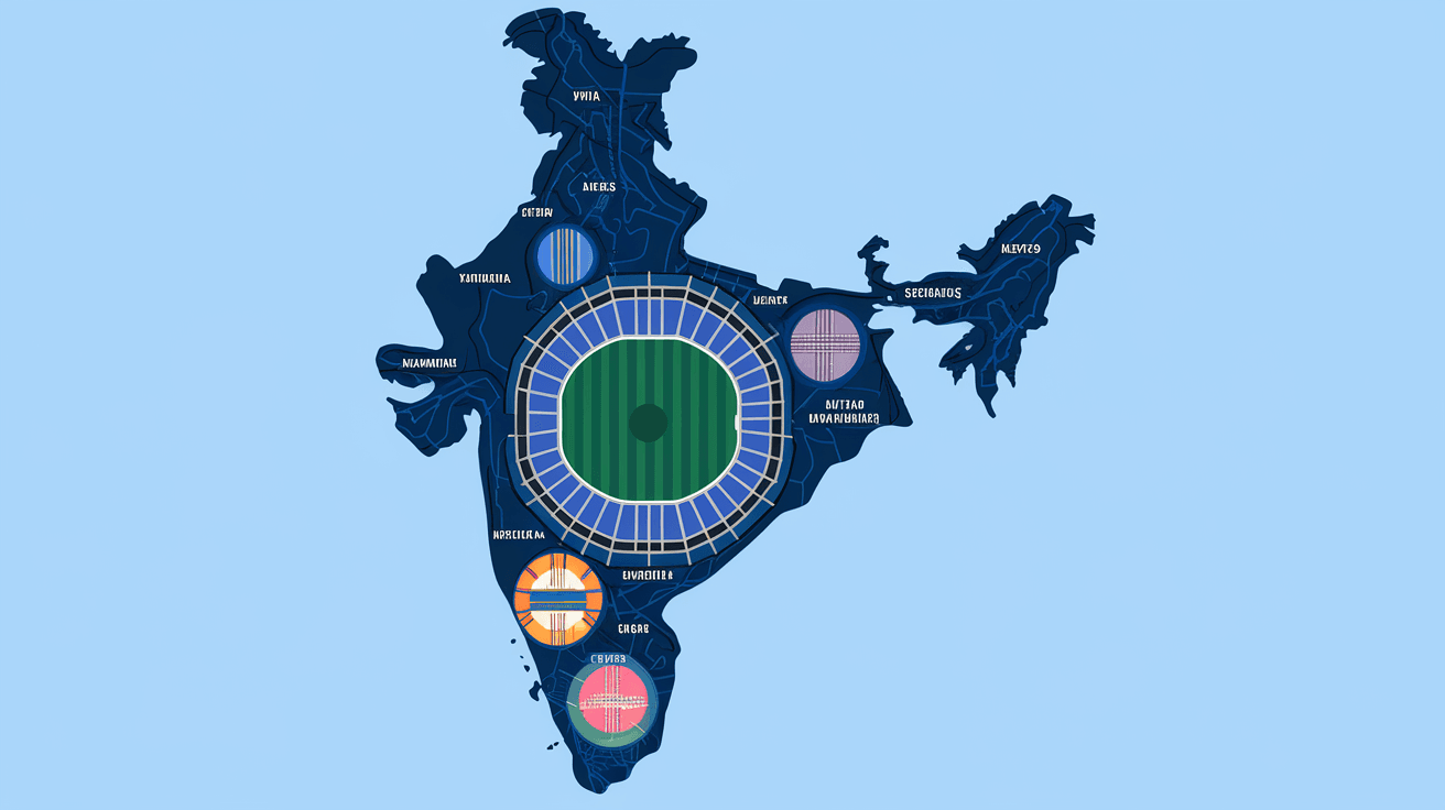 How Many International Cricket Stadiums in India