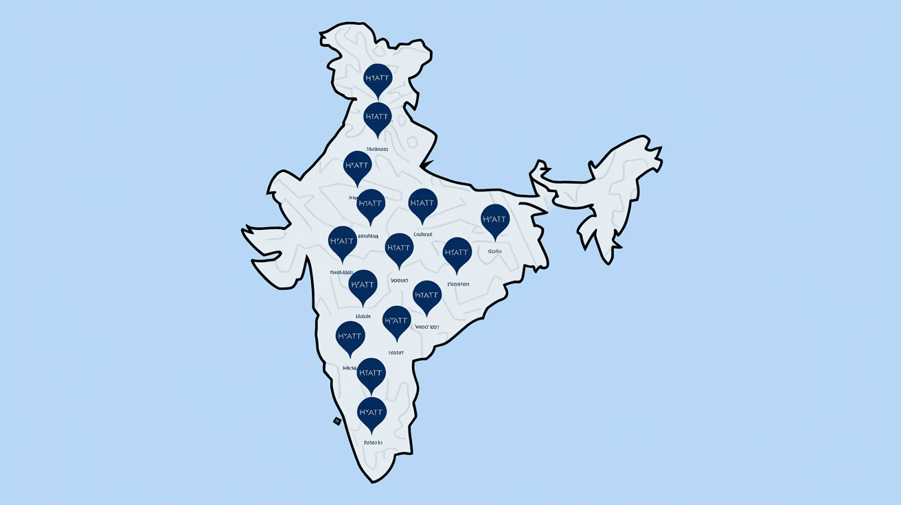 How Many Hyatt Hotels Are in India?