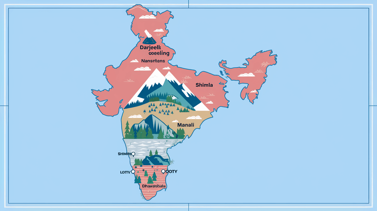 How Many Hill Stations Are There in India?