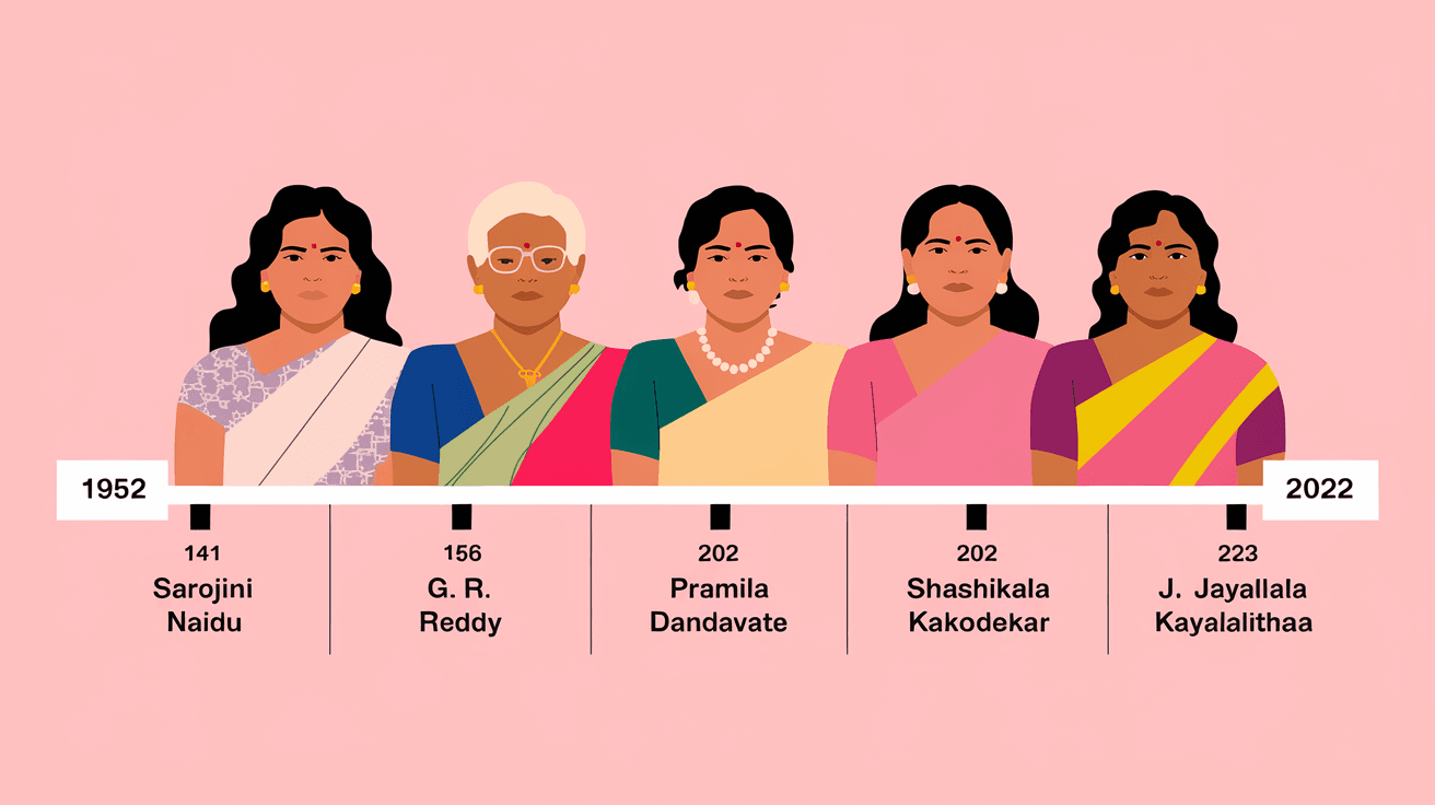How Many Lady Chief Ministers in India