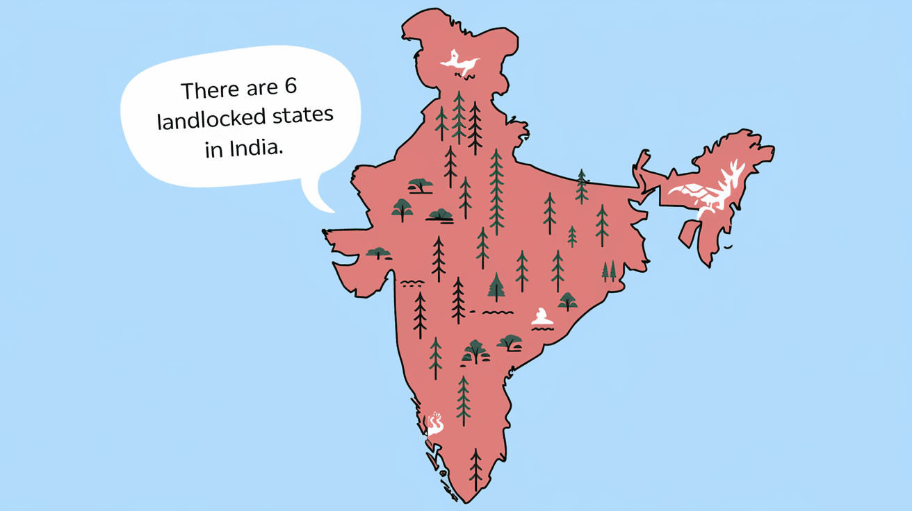 How Many Landlocked States in India
