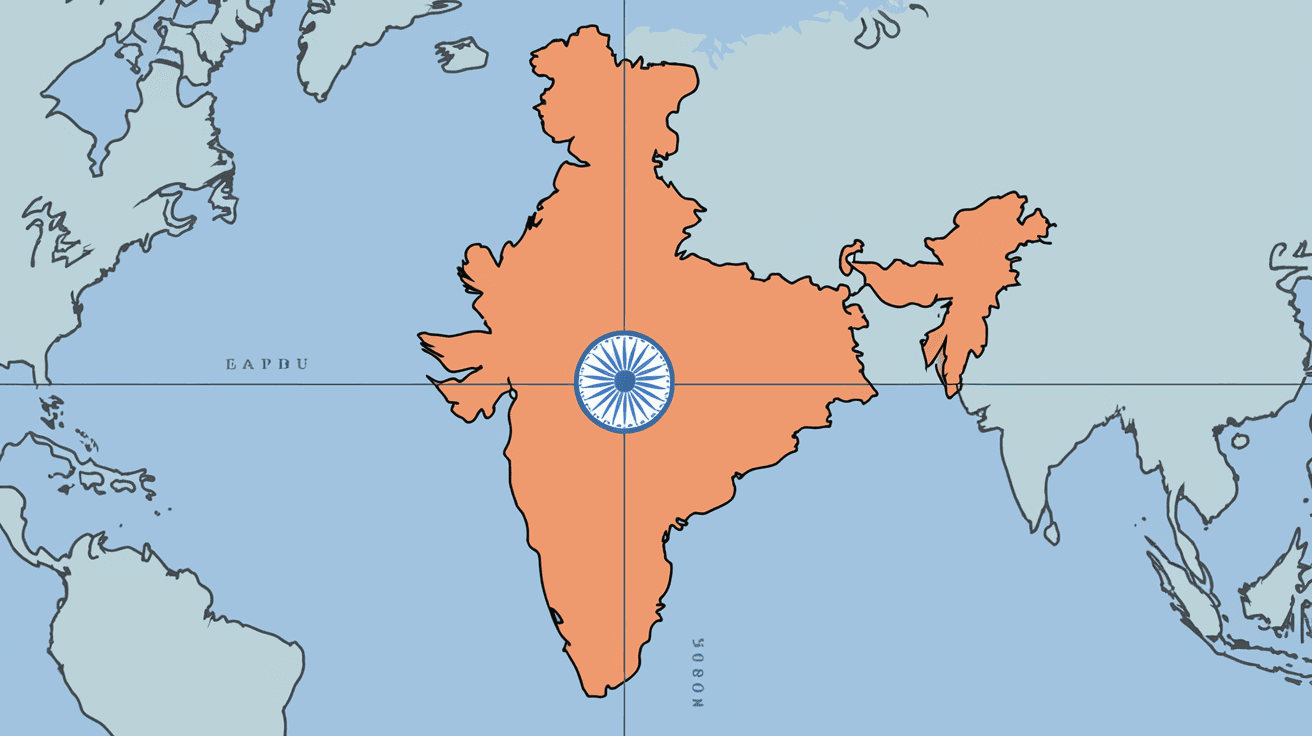How Many Longitudes Pass Through India