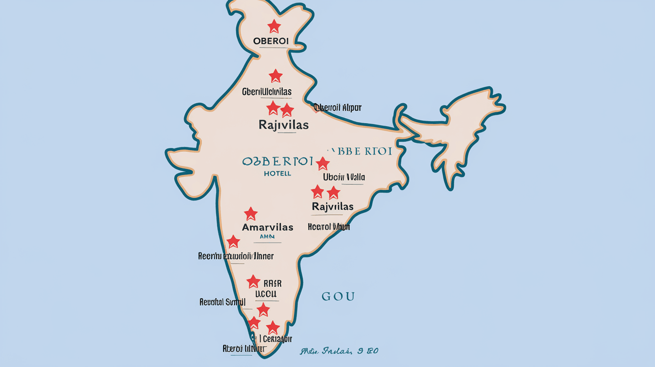 How Many Oberoi Hotels Are There in India?