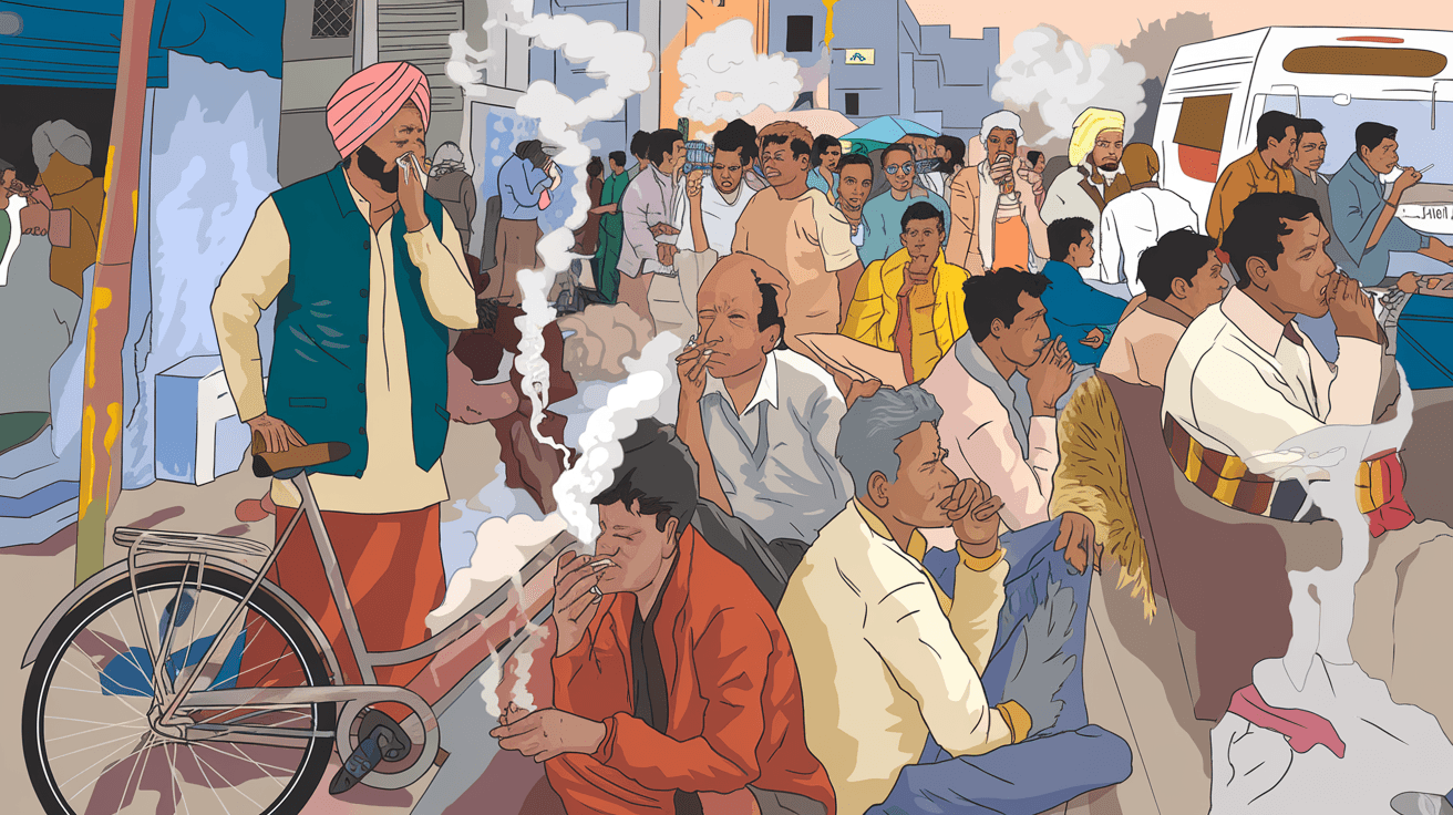How Many People Smoke in India