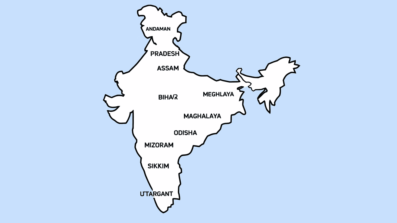 How Many Physical Divisions Are There in India