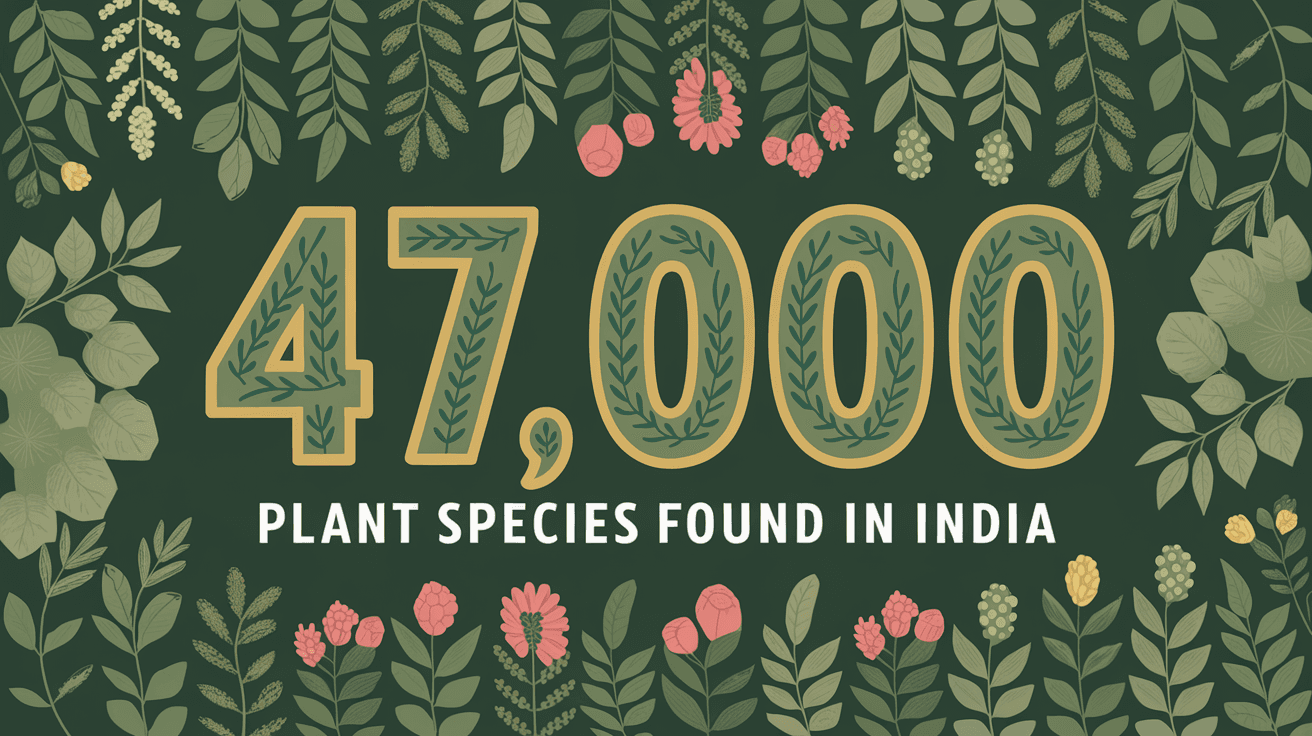 How Many Plant Species Are Found in India