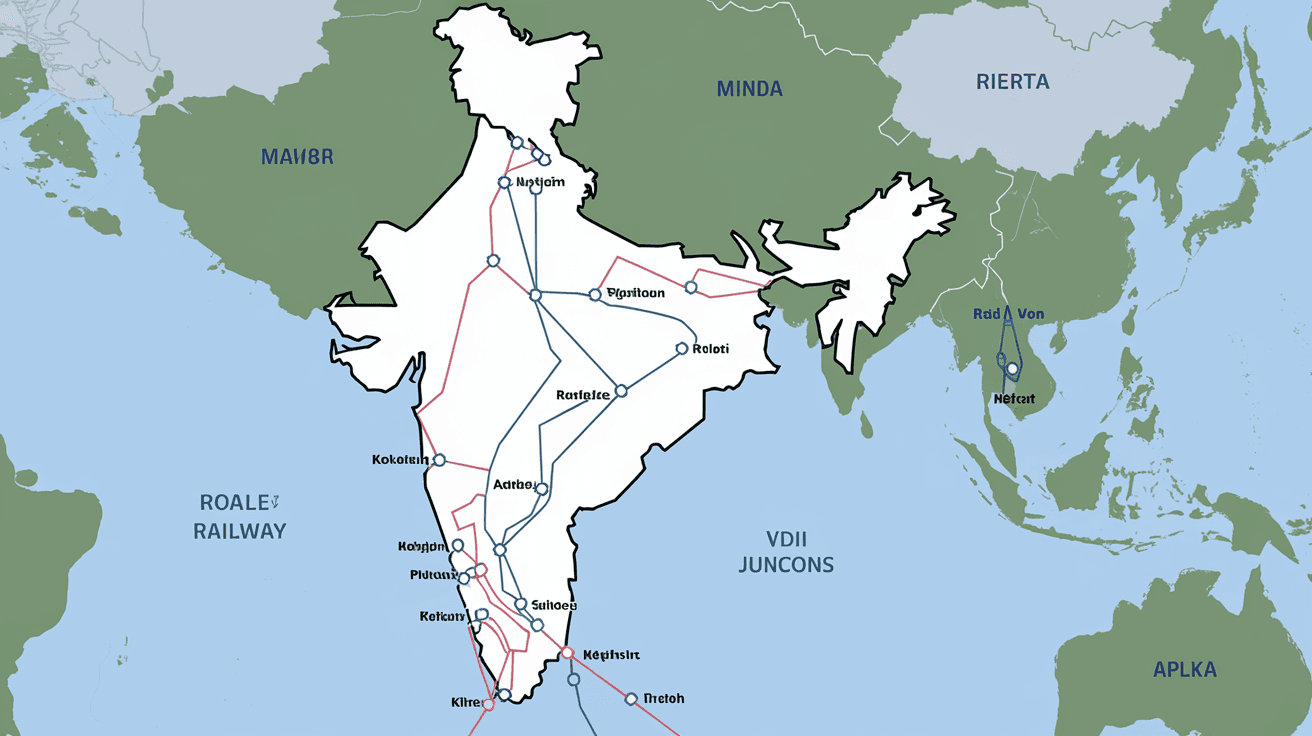 How Many Railway Junctions in India