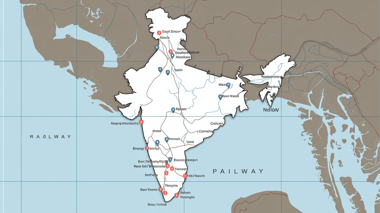 How Many Railway Stations Are There in India