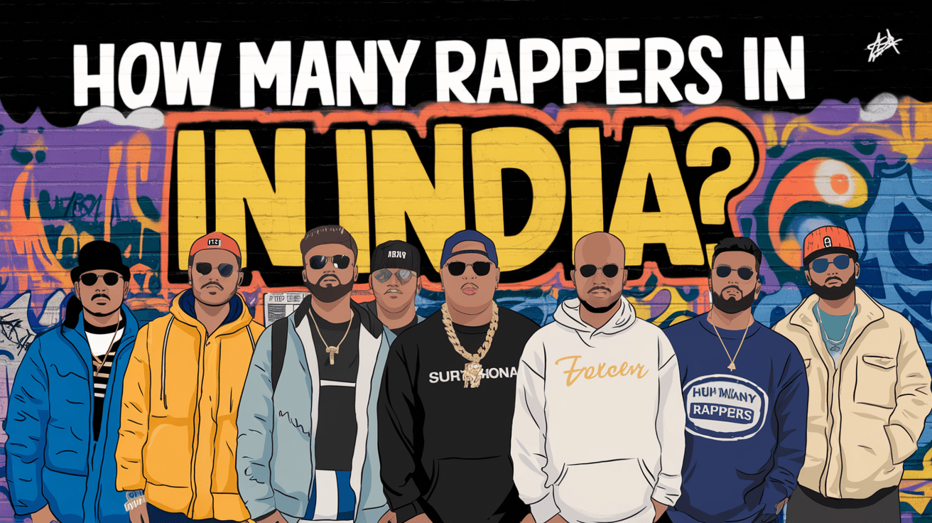 How Many Rappers Are in India