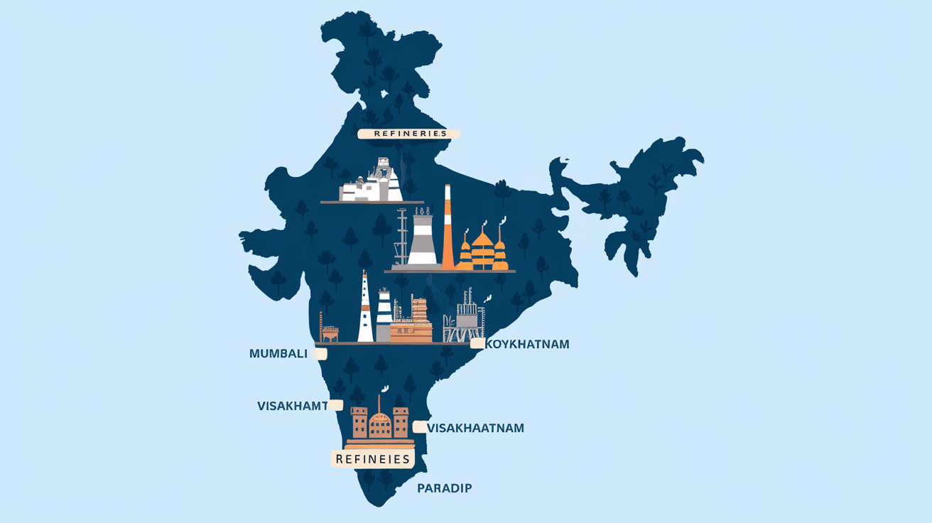 How Many Refineries Are There in India