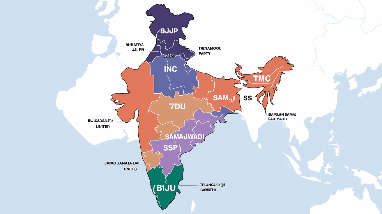 How Many Regional Parties Are There in India