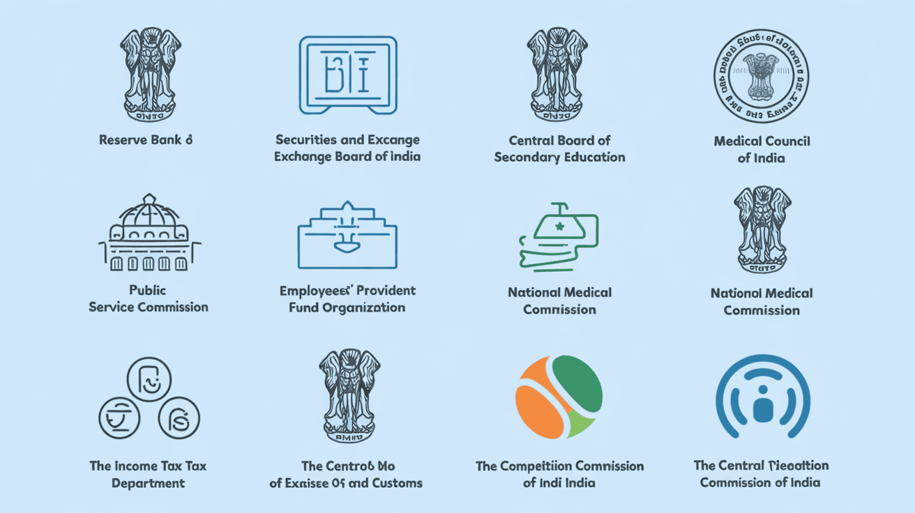 How Many Regulatory Bodies in India
