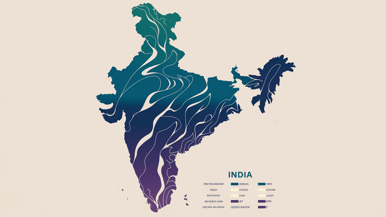 How Many Rivers Are There in India