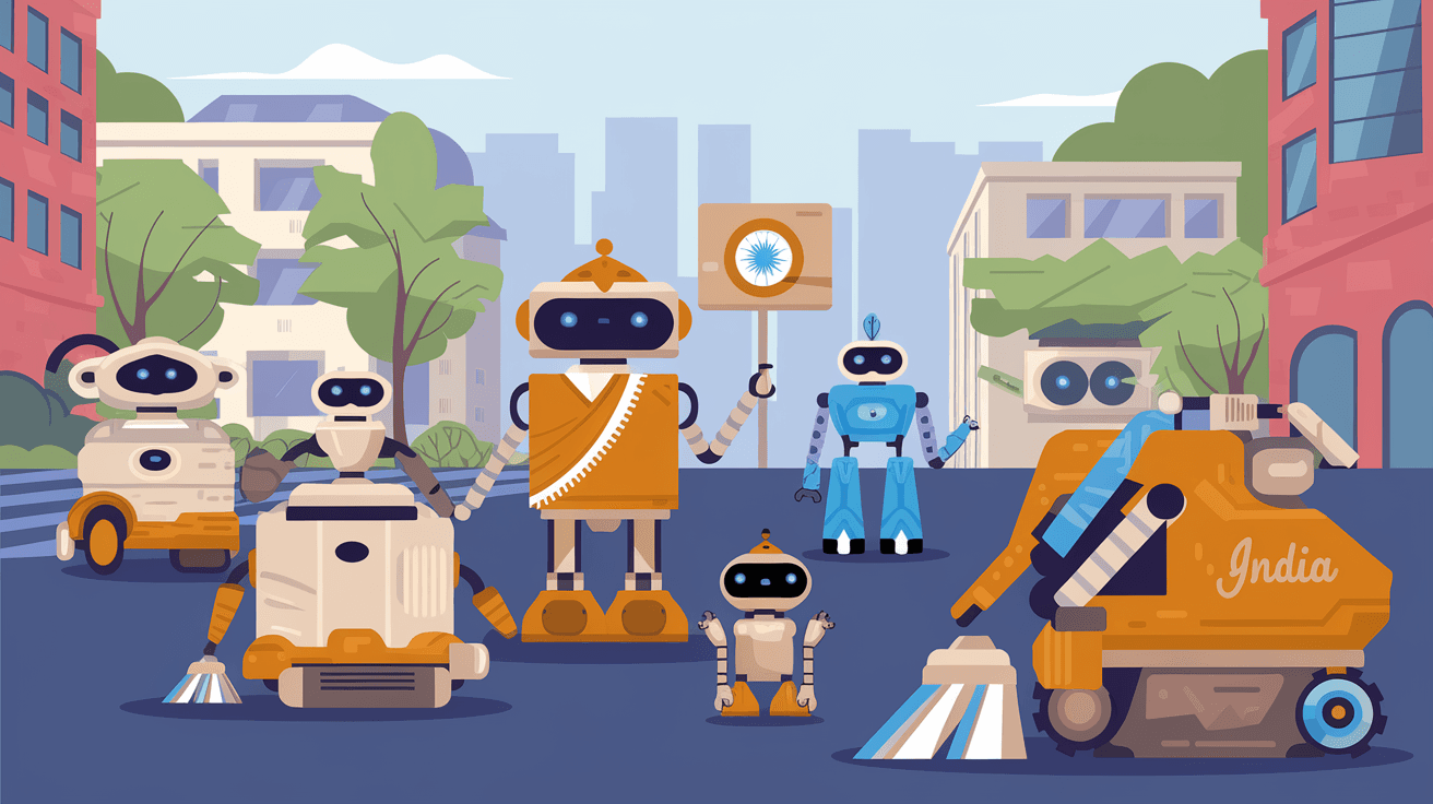 How Many Robots Are There in India