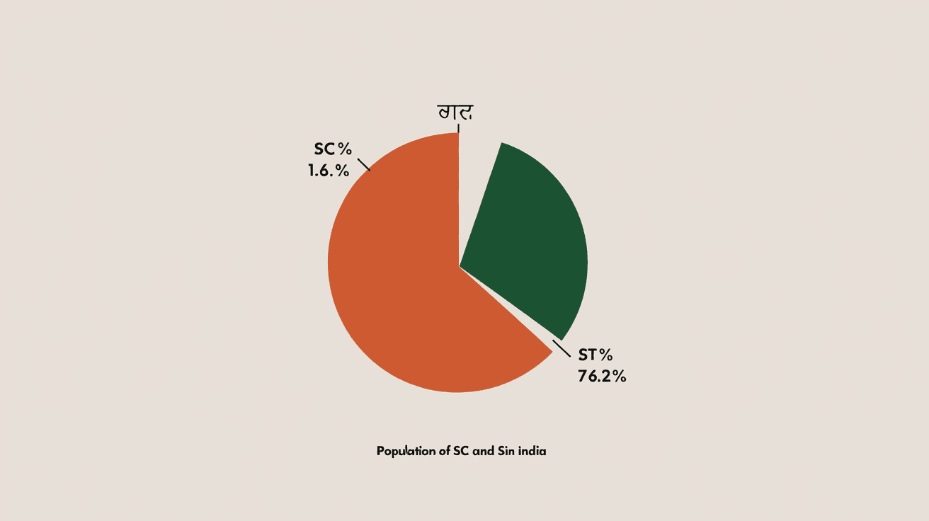 How Many SC ST Population in India