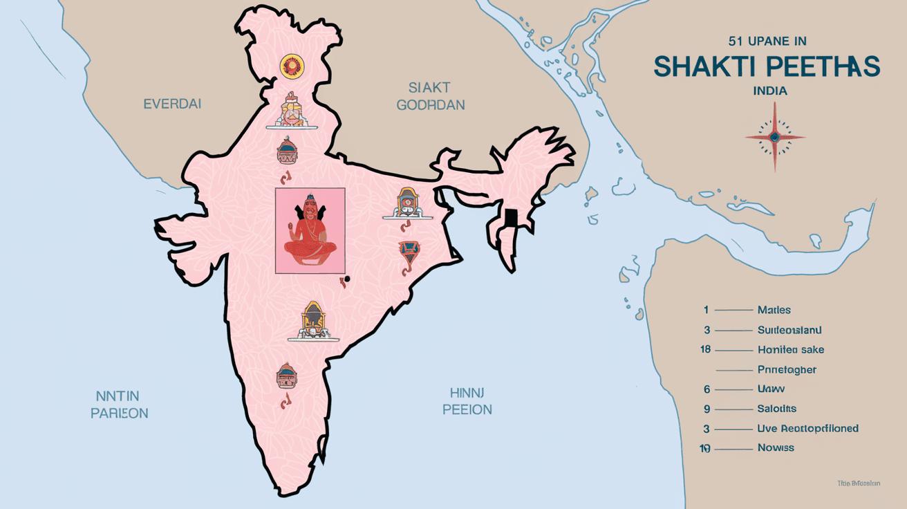 How Many Shakti Peeths Are in India and Where