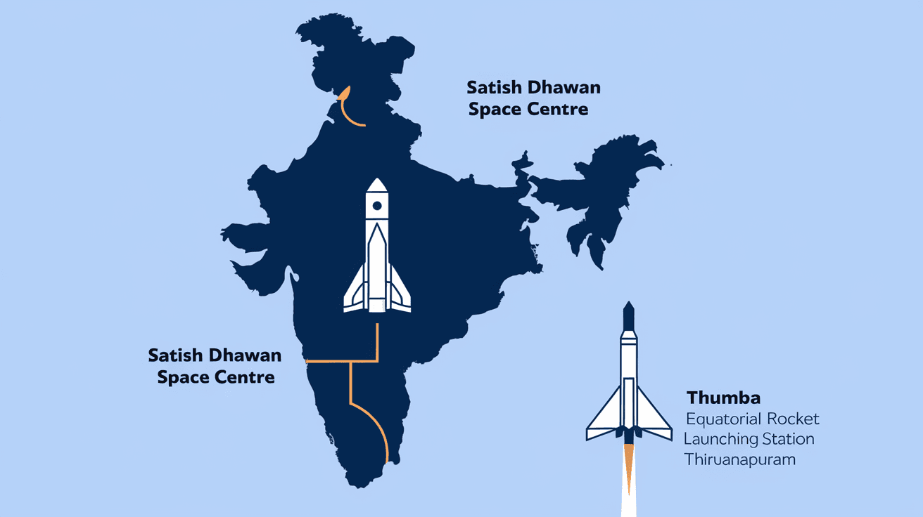 How Many Space Centres Are There in India