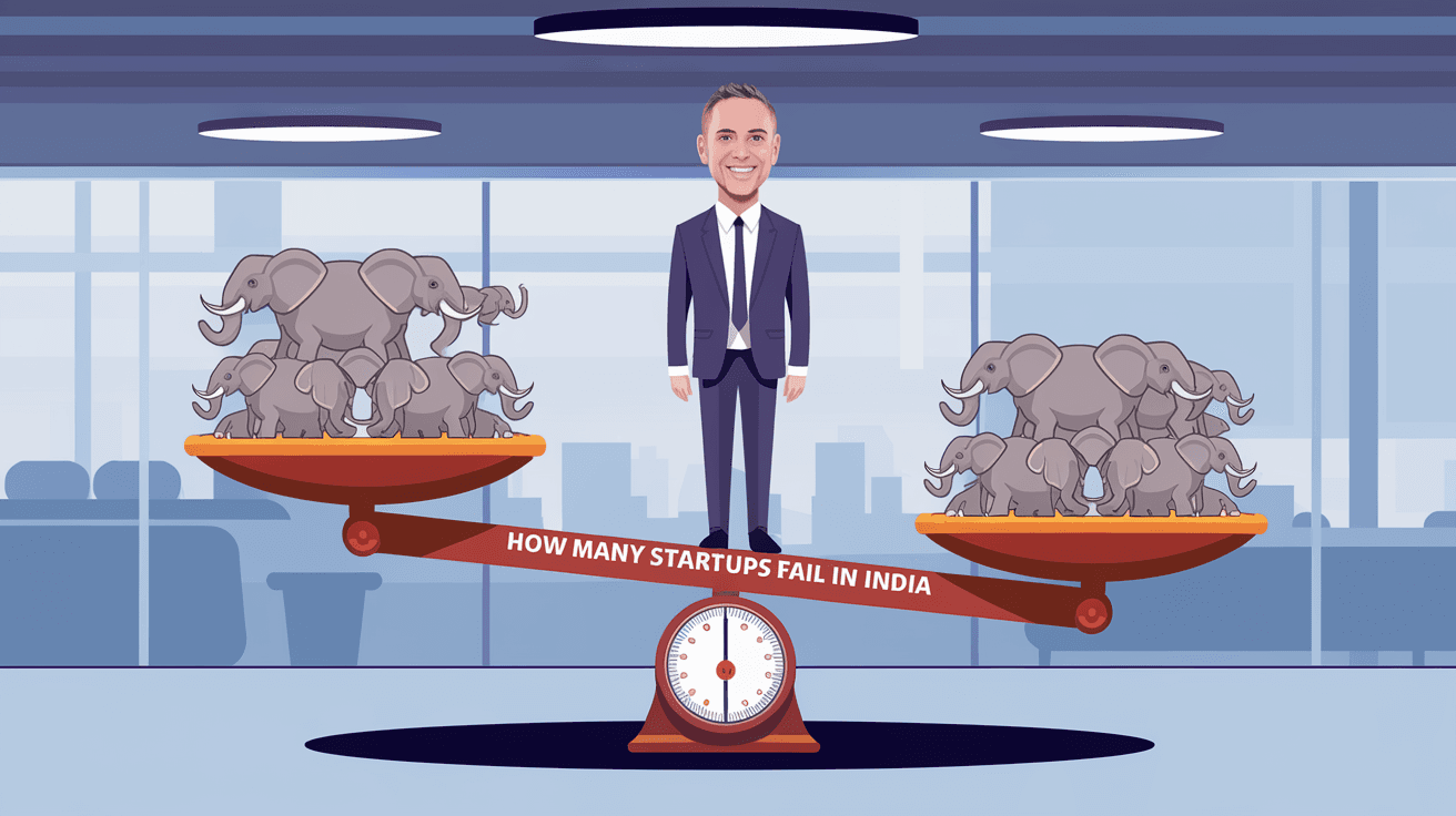 How Many Startups Fail in India