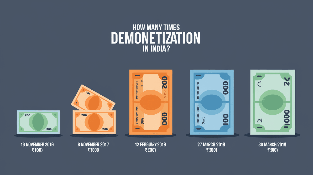 How Many Times Demonetization Happened in India