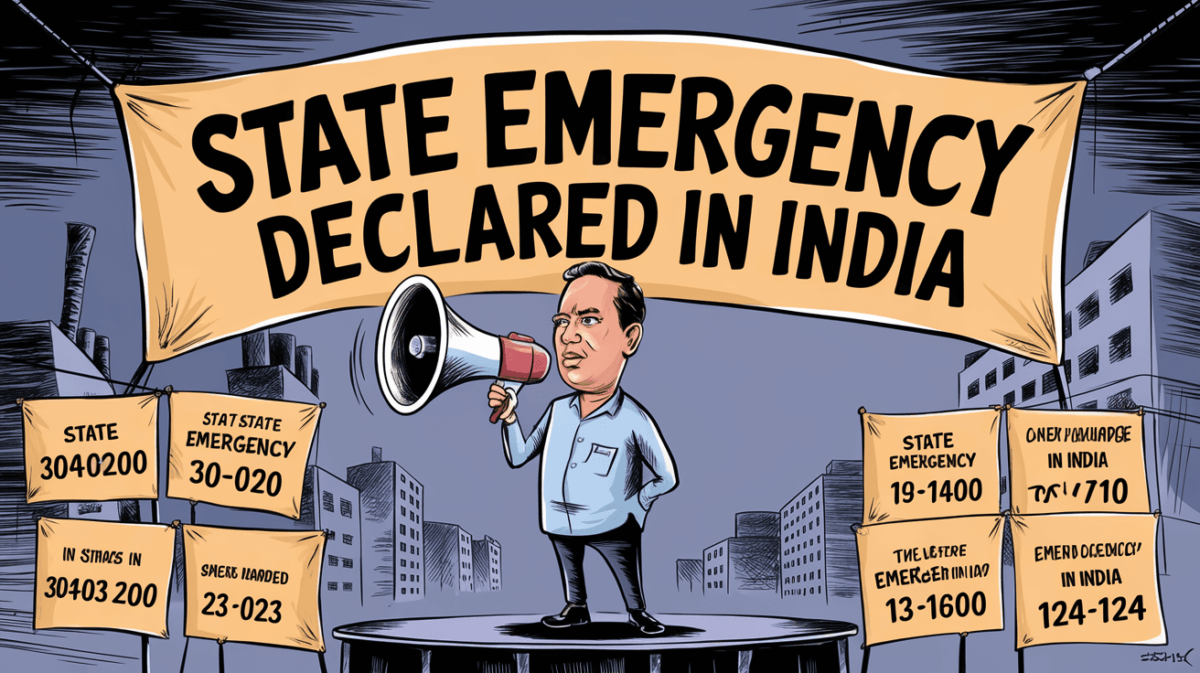 How Many Times Has a State Emergency Been Declared in India?