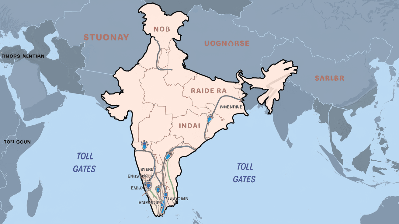 How Many Toll Gates Are There in India?