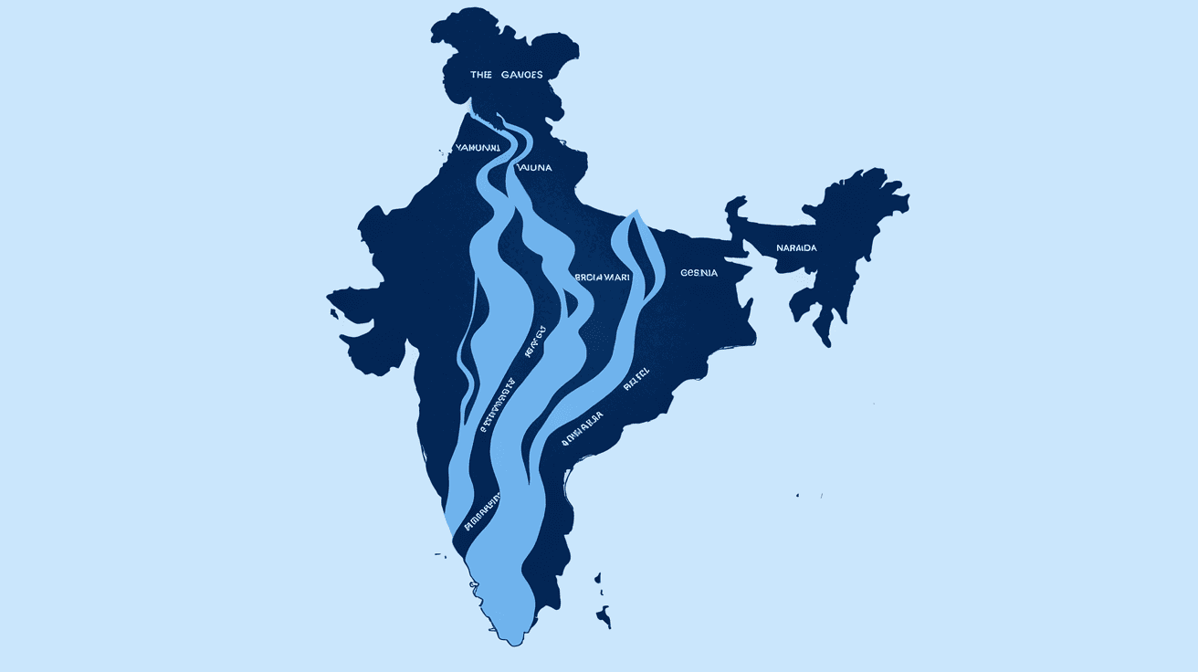 How Many Total Rivers in India