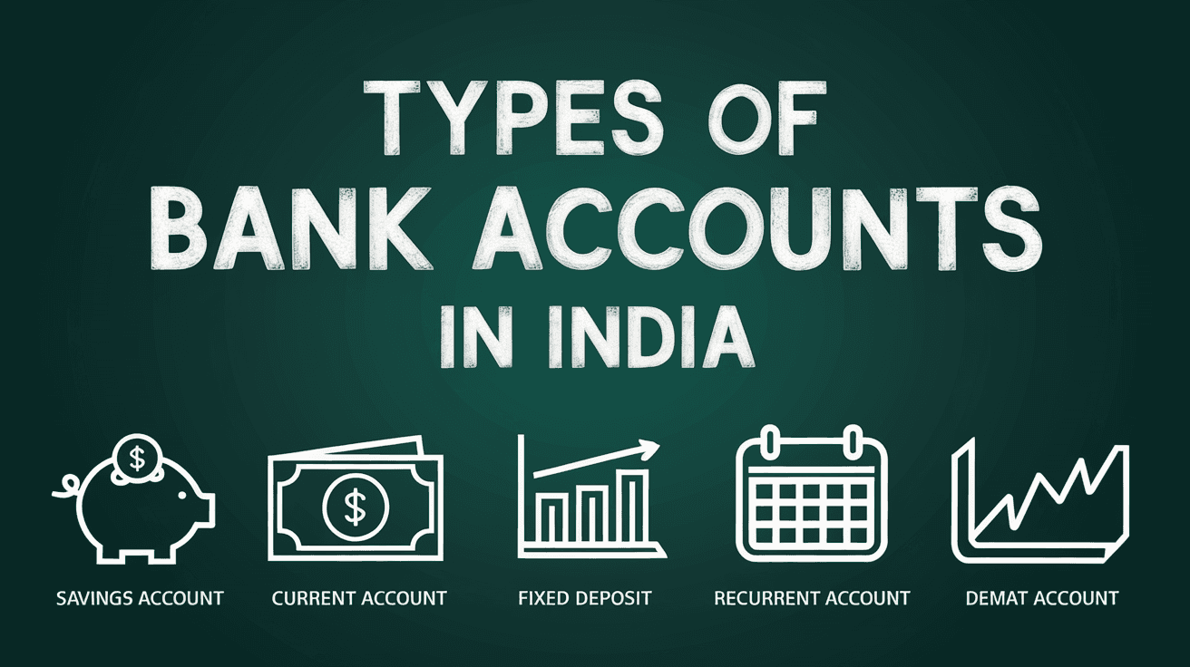 How Many Types of Bank Accounts in India