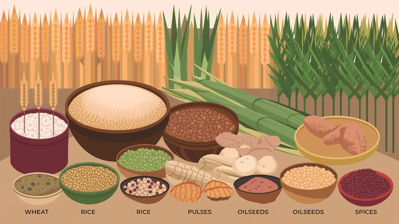 How Many Types of Crops in India