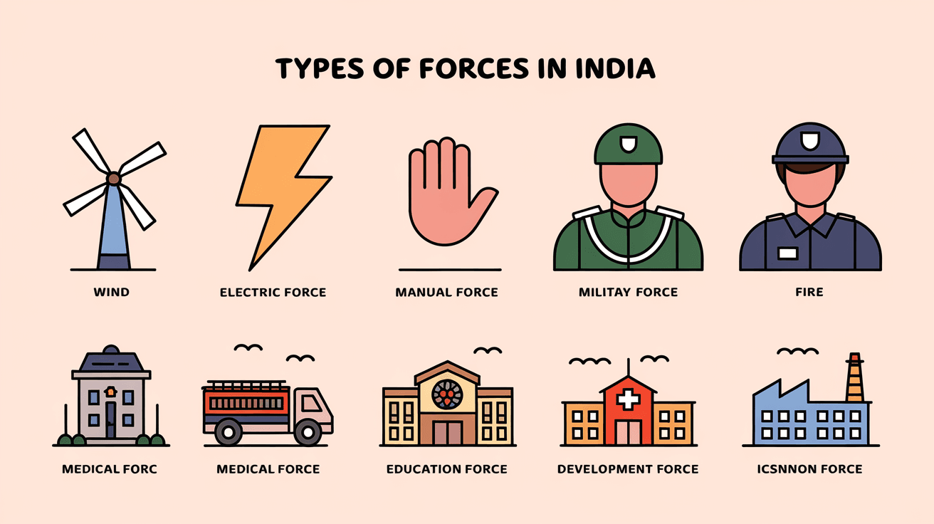 How Many Types of Forces Are There in India?