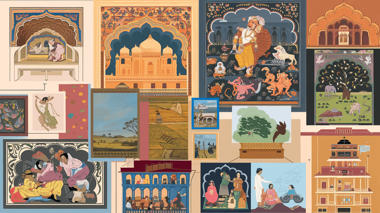 How Many Types of Painting in India