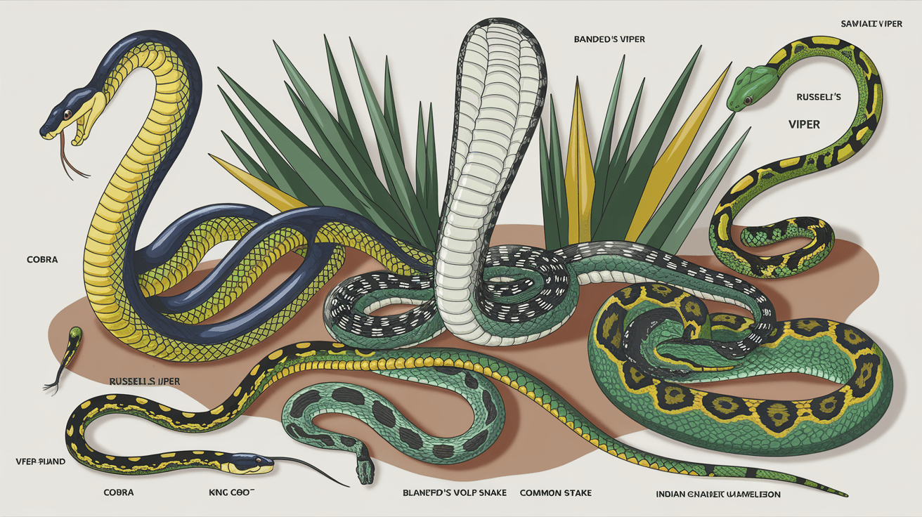 How Many Venomous Snakes Are in India