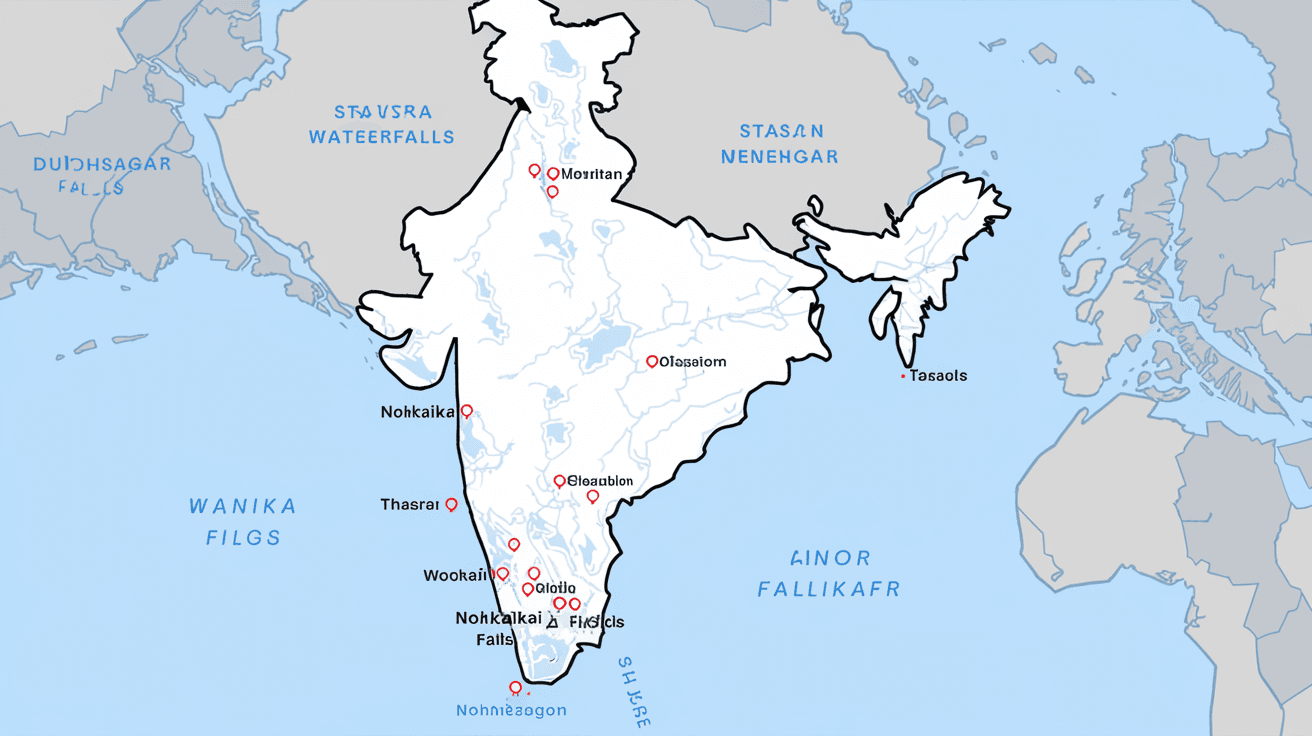 How Many Waterfalls in India