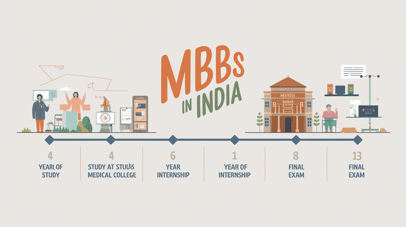How Many Years for MBBS in India