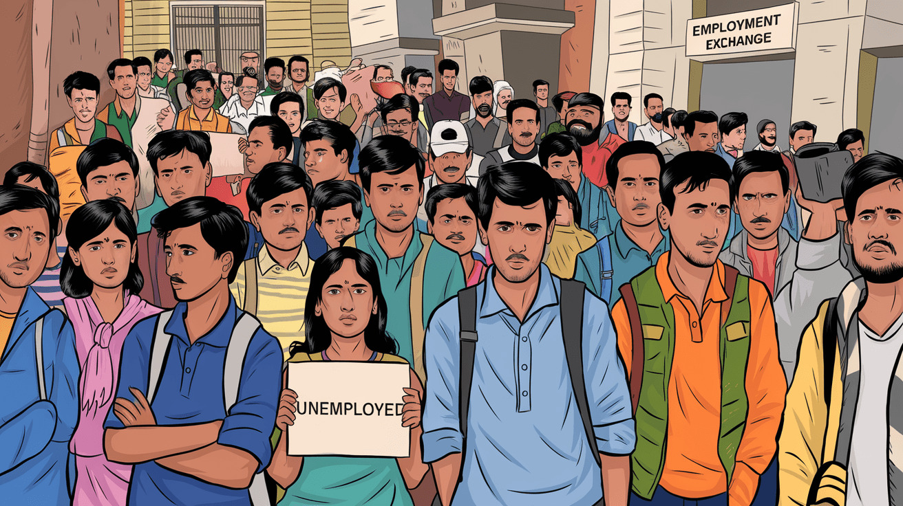 How Many Youth Are Unemployed in India