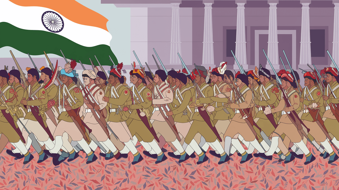 How Much Army in India