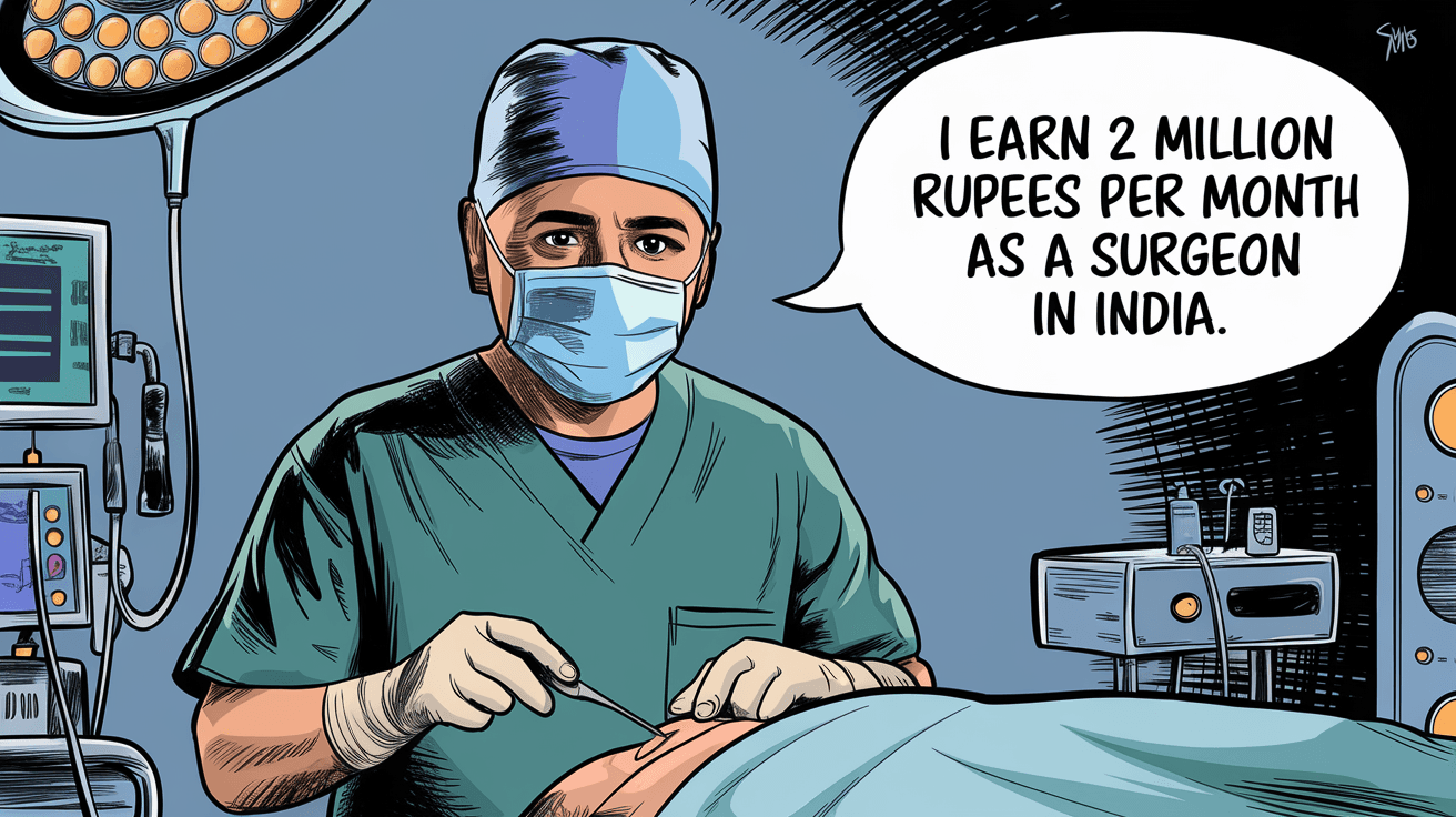 How Much Do Surgeons Earn in India