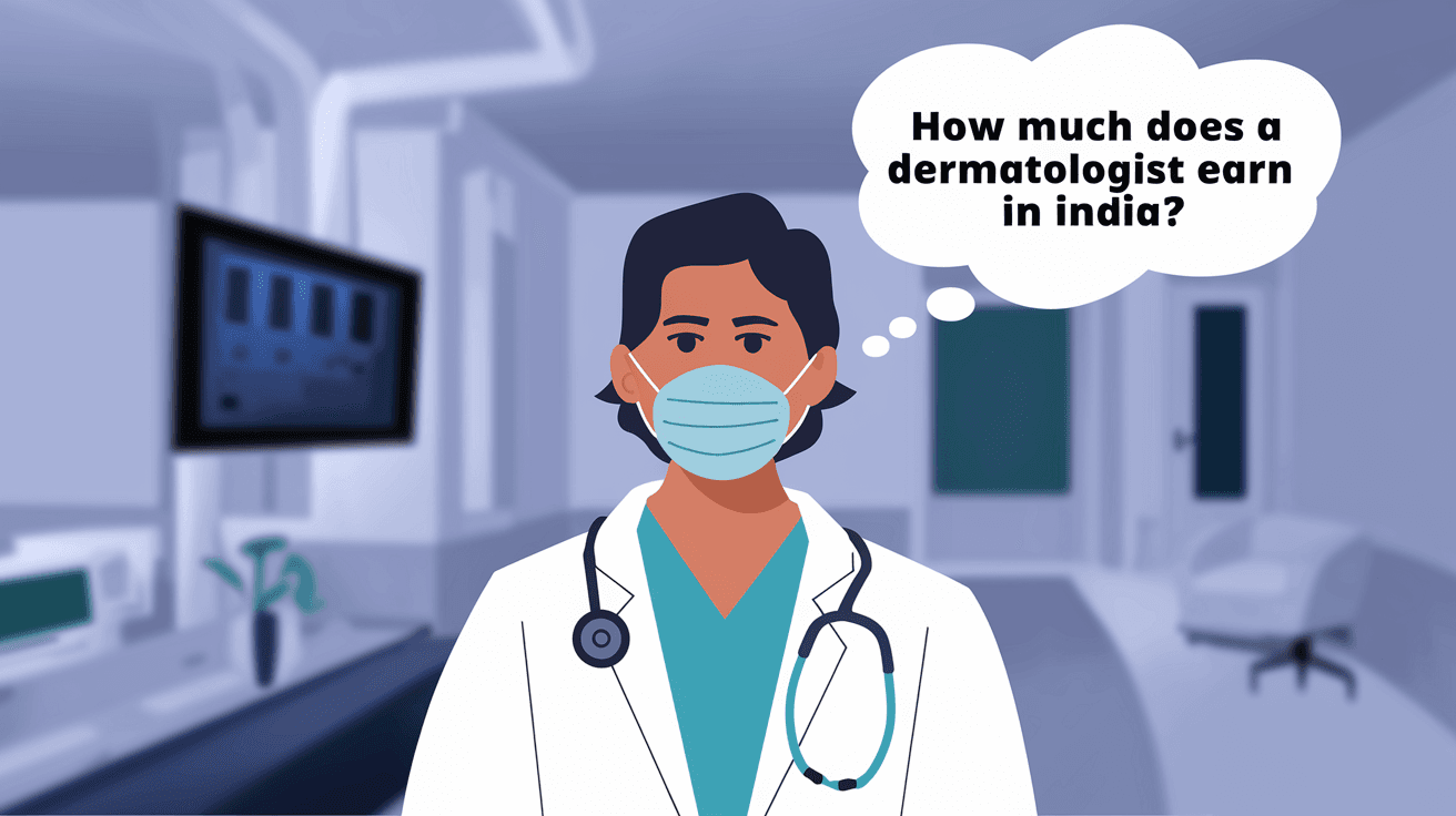 How Much Does a Dermatologist Earn in India