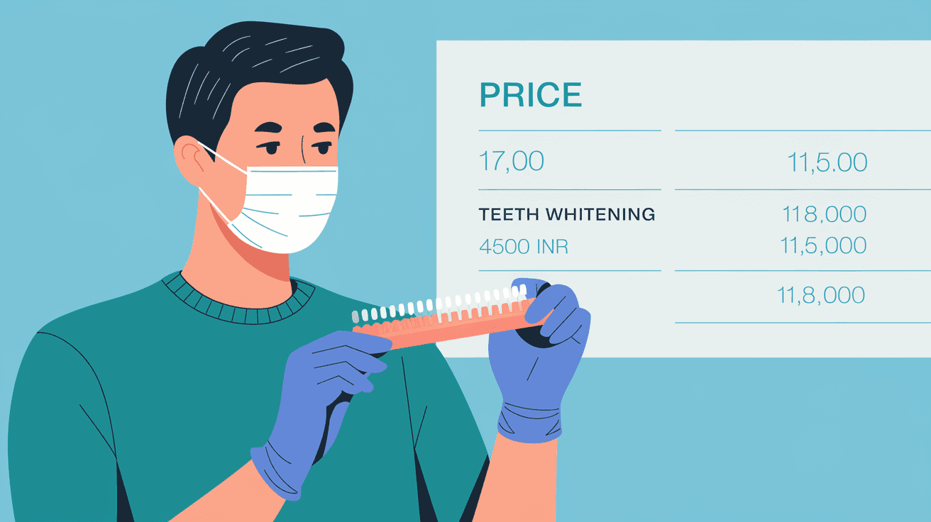 How Much Does Teeth Whitening Cost in India