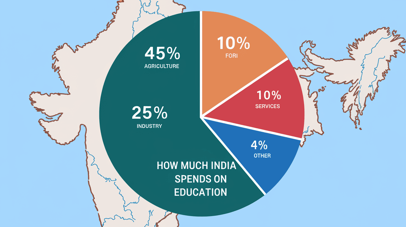 How Much India Spends on Education