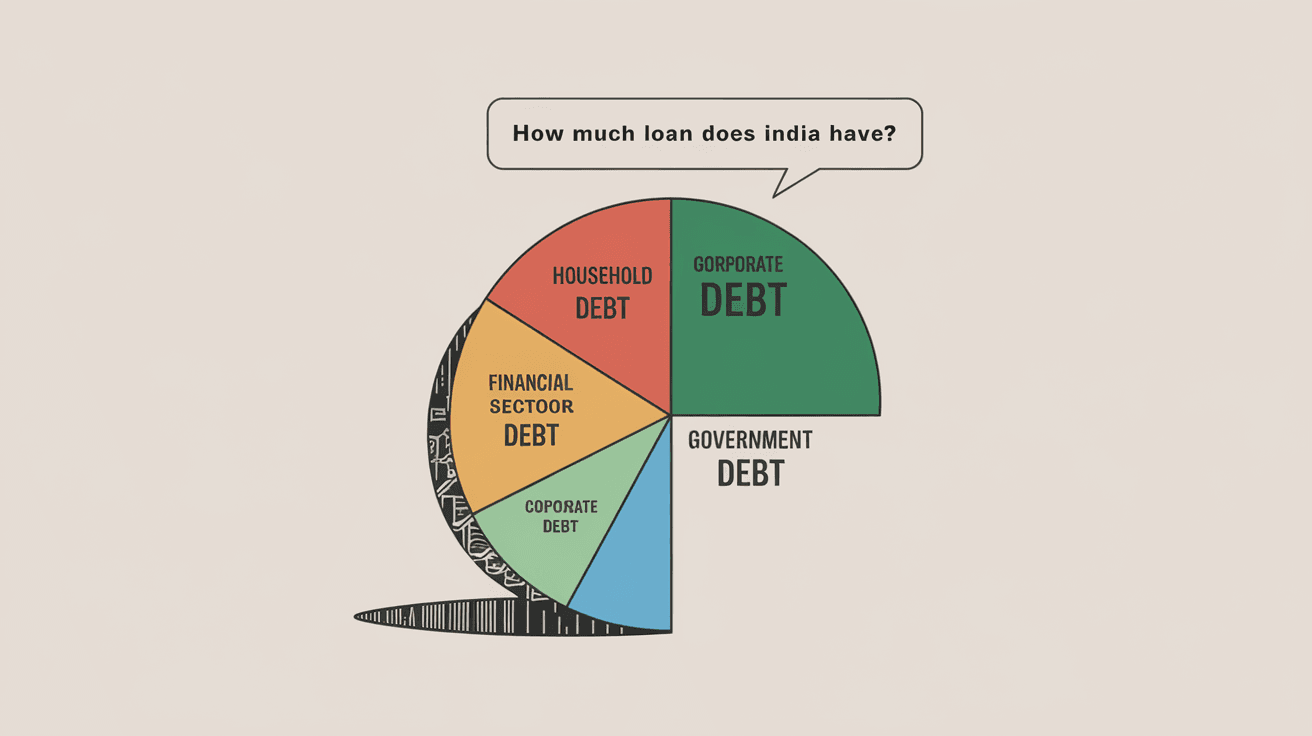 How Much Loan Does India Have
